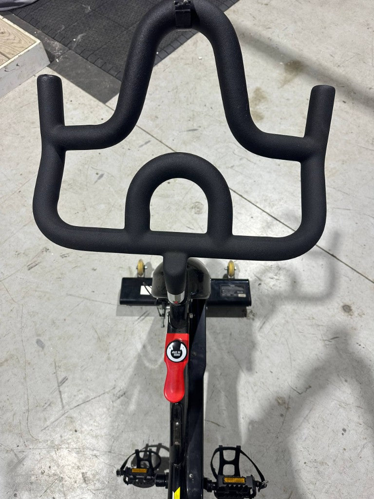 Bodyworx ASB500 ex-hire spin bike handlebars and emergency brake Melbourne