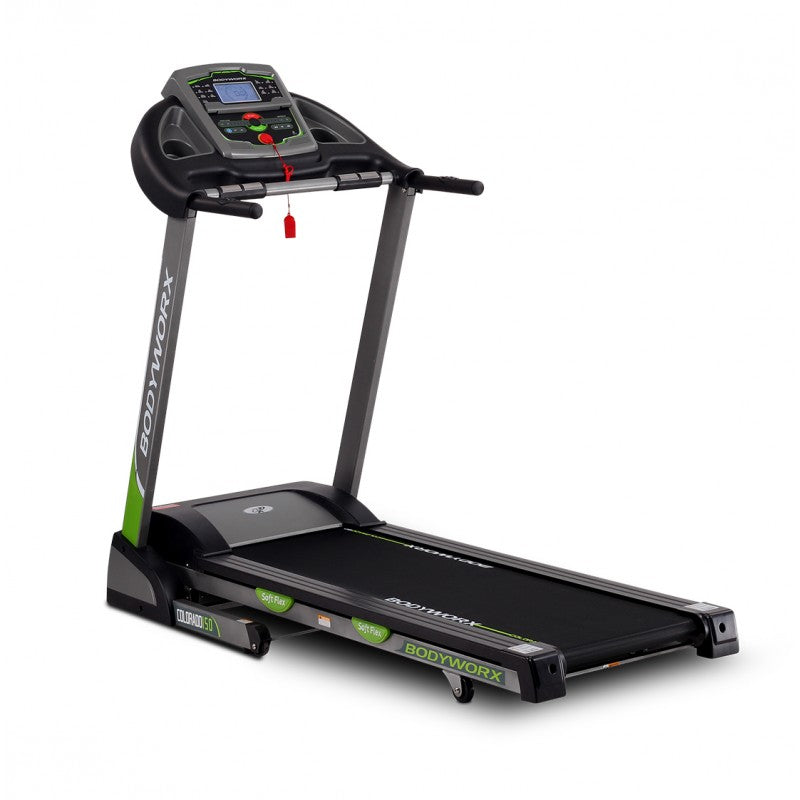 Ex-Hire Bodyworx Colorado 150 Treadmill at home in Melbourne