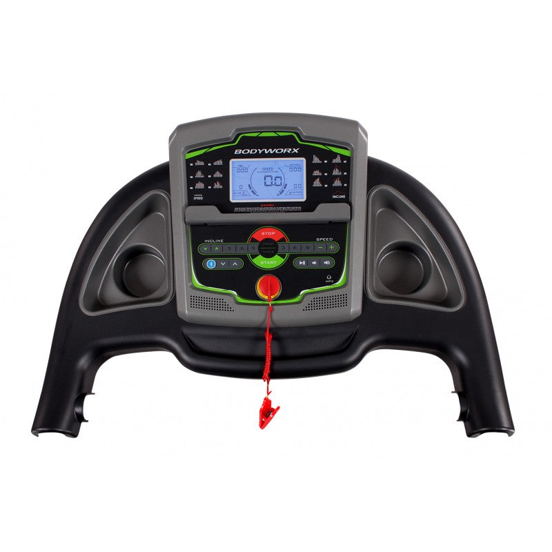 Bodyworx Colorado 150 treadmill console